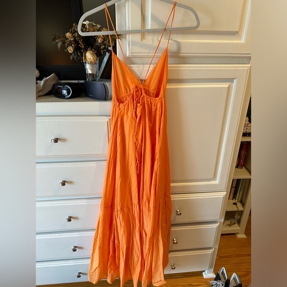 Faithfull The Brand Wilona Midi Dress Medium - Picture 4 of 7